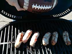 Tailgate food: Pigskin!