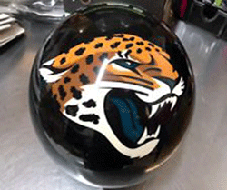 Jacksonville Jaguars NFL bowling balls