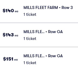 Cost of parking near US Bank Stadium